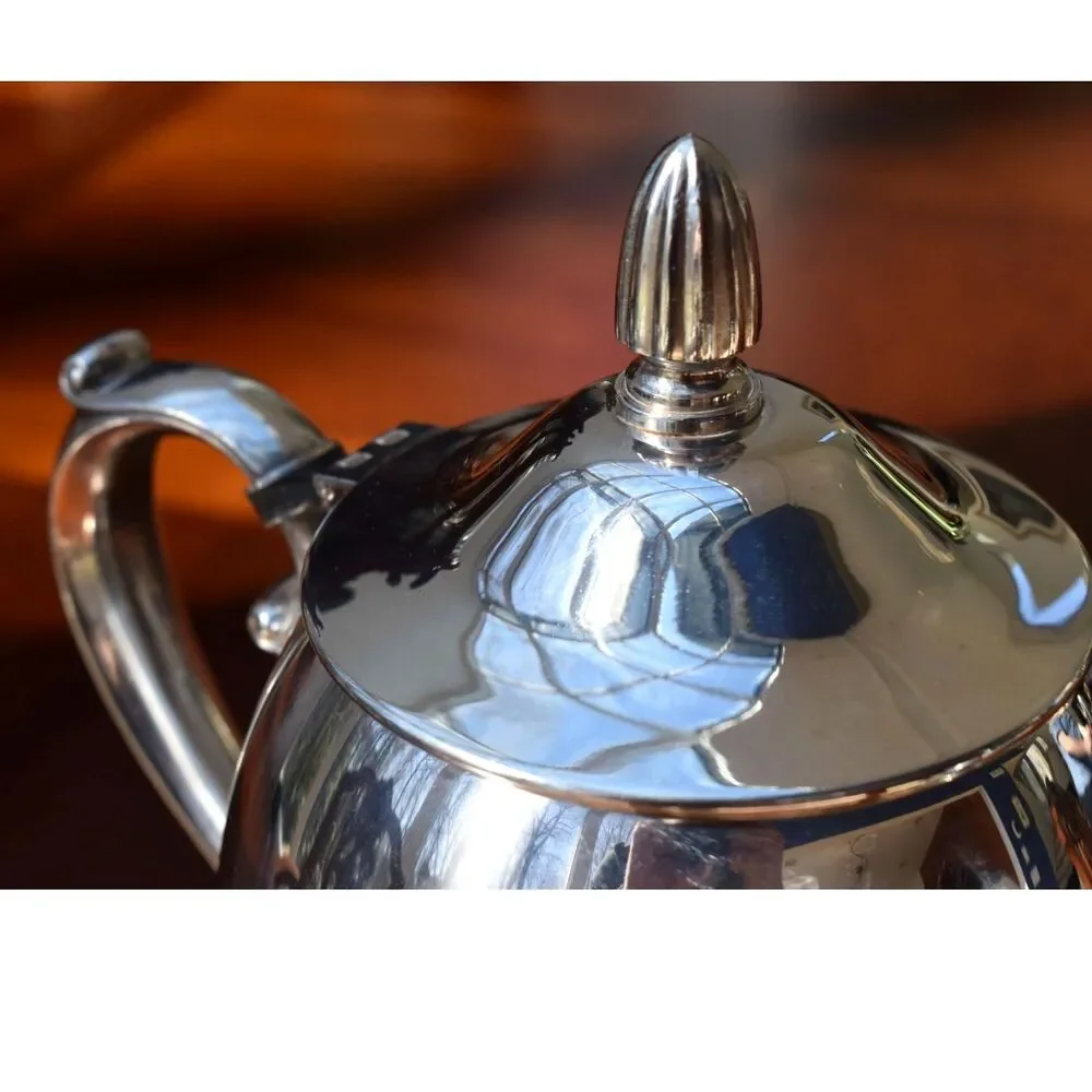 Bristol Plate Co. “39” Silverplate Teapot – Pattern 39 – Vintage